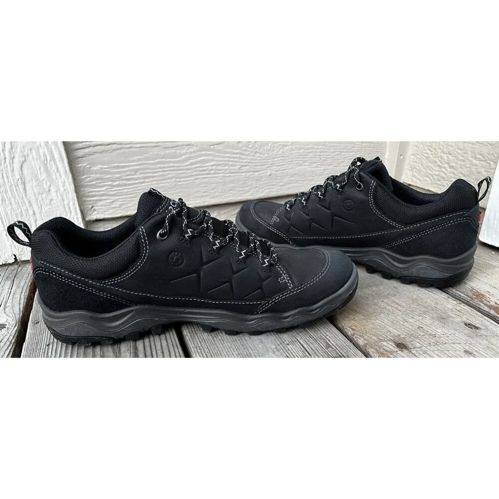 ECCO Ulterra Gore-Tex Low Men's 42 US 8-8.5 Outdoor Hiking Shoes - Black Leather
